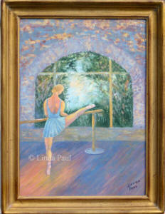 ballet  dancer painting