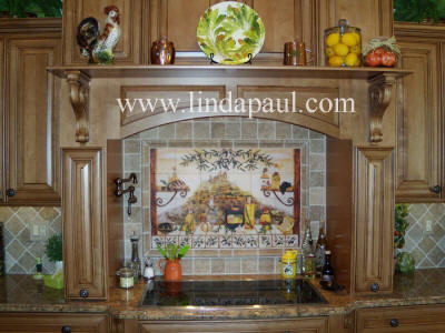 Italian kitchen backsplash tiles