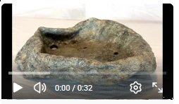 video of granite look bonsai pot