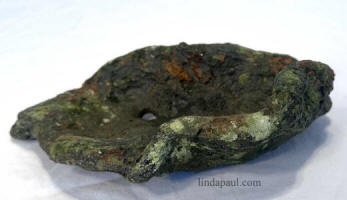 lichen colors small slab accent pot