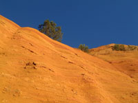 natural ocher mine