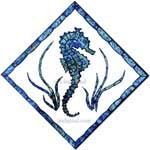 seahorse tile