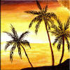 palm tree tile