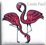 2x2 pink flamingo tile